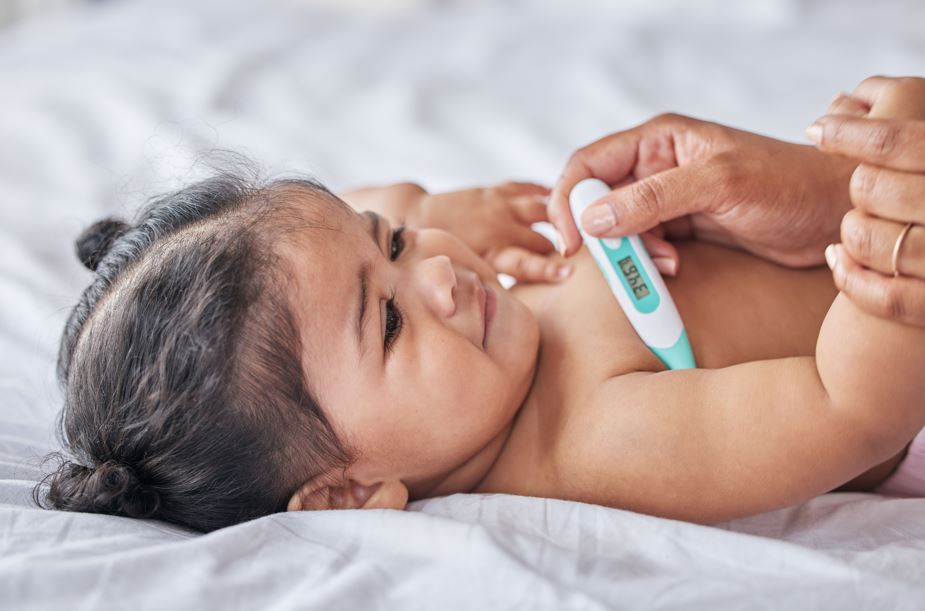Dicas para diminuir a febre em bebê