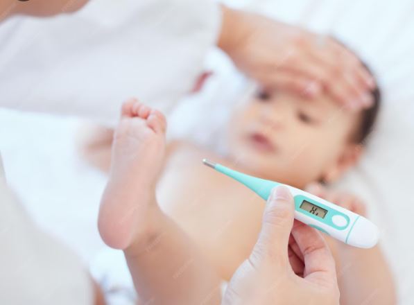 Quais os níveis de febre em bebês